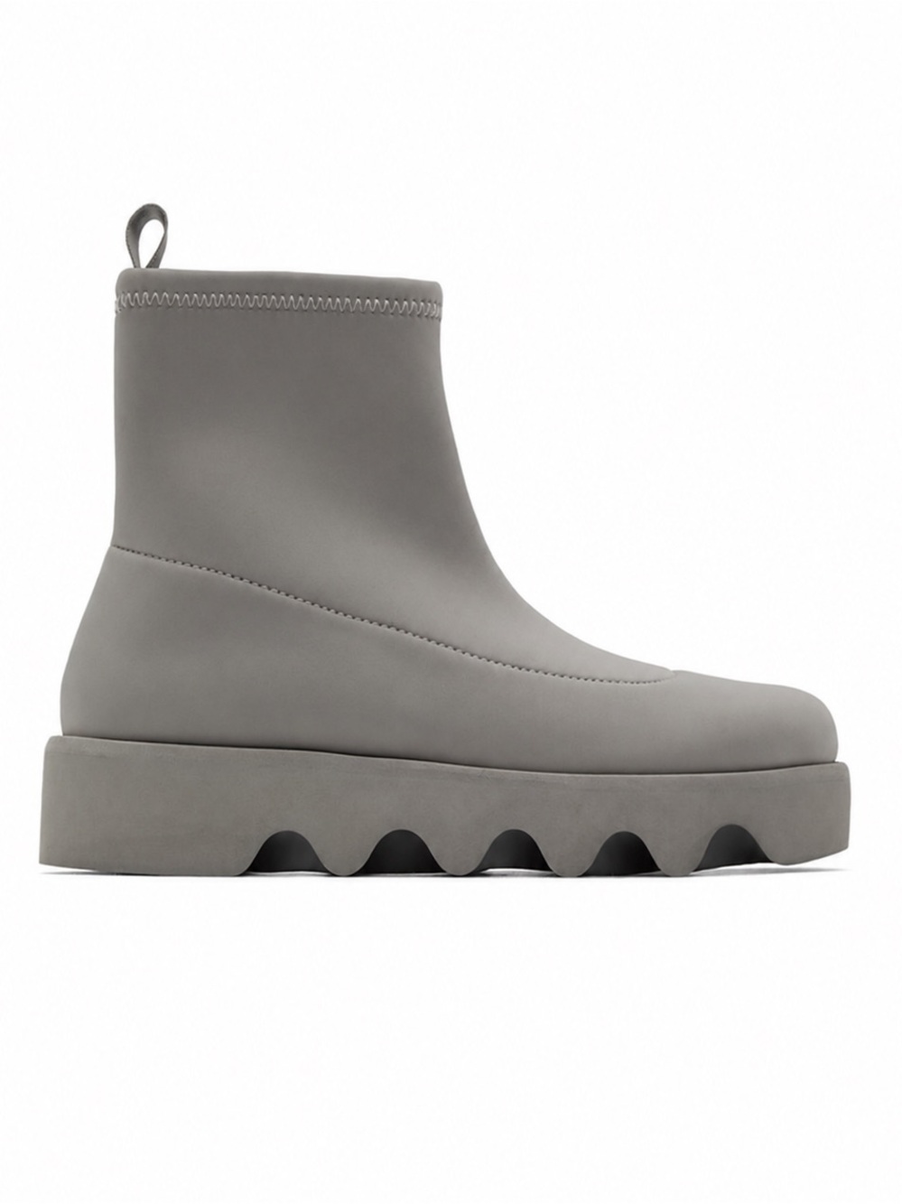 Issey Miyake x United Nude Grey Platform Boots 37 Star Trek Screen Worn
